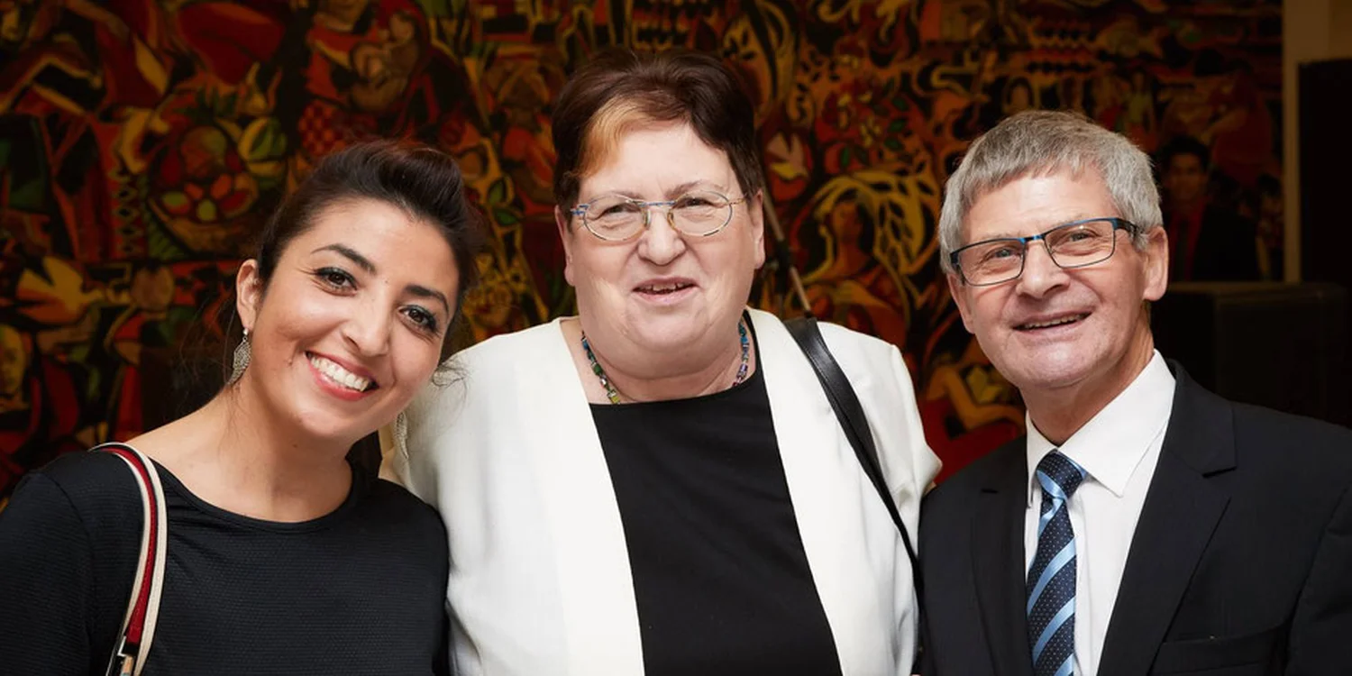 (v.l.n.r.): Ebru Karamen, Mariette Heinen, Peter Both